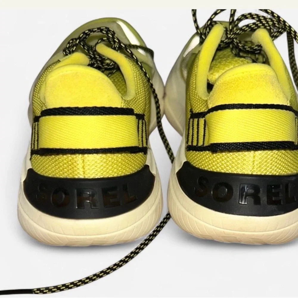 Sorel Women's Sneakers in Vibrant Yellow and Black